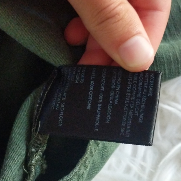 BDG | green military buttondown shirt - Picture 7 of 9